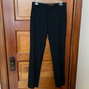 Banana Republic black straight leg trouser